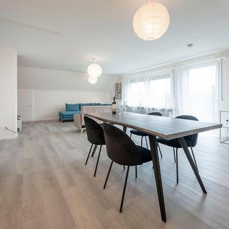 Edingen-Neckarhausen Xxl Design-Appartement Gardendesign Boxspring 8 Pers Zwischen Heidelberg Und Mannheim מראה חיצוני תמונה