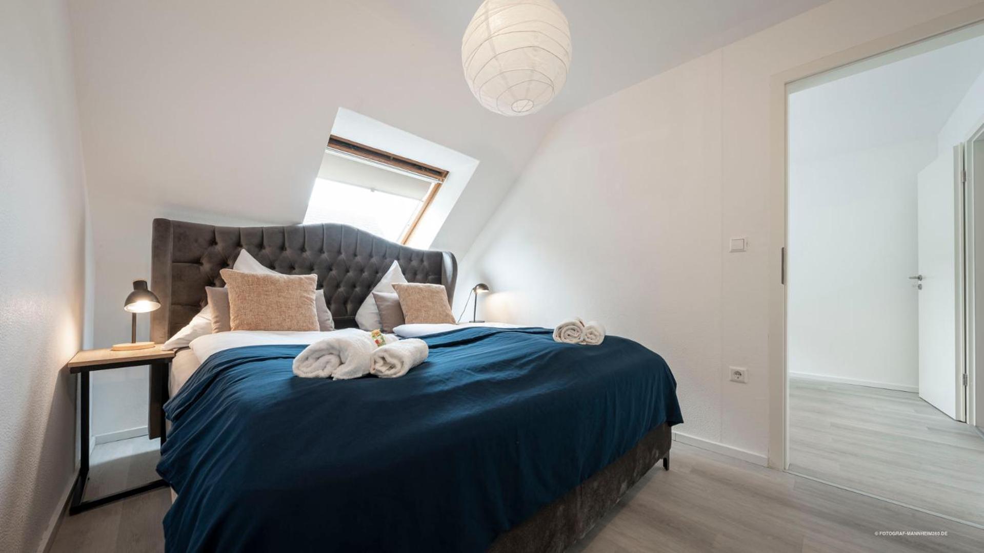 Edingen-Neckarhausen Xxl Design-Appartement Gardendesign Boxspring 8 Pers Zwischen Heidelberg Und Mannheim מראה חיצוני תמונה