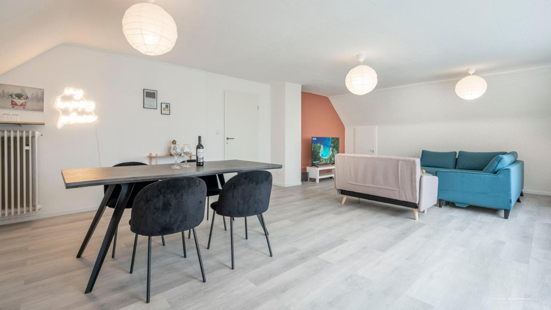 Edingen-Neckarhausen Xxl Design-Appartement Gardendesign Boxspring 8 Pers Zwischen Heidelberg Und Mannheim מראה חיצוני תמונה