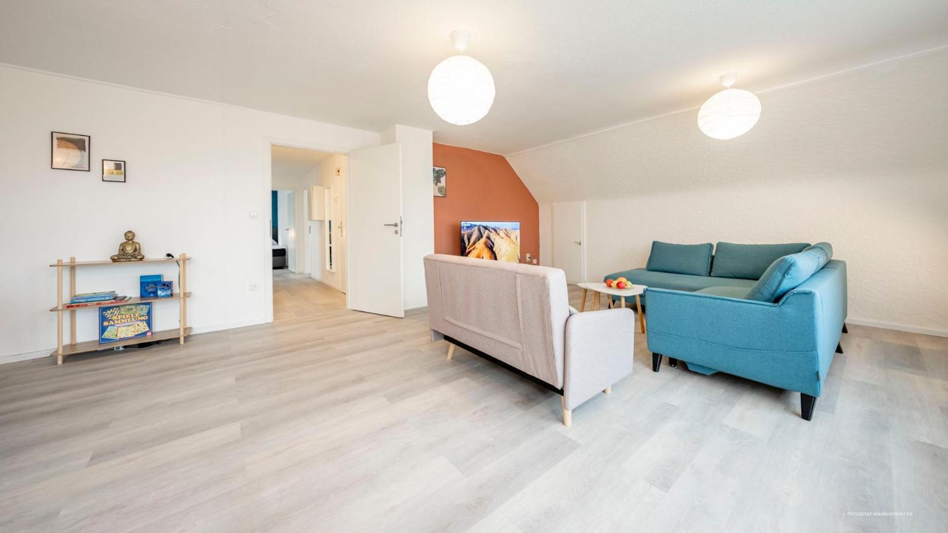 Edingen-Neckarhausen Xxl Design-Appartement Gardendesign Boxspring 8 Pers Zwischen Heidelberg Und Mannheim מראה חיצוני תמונה